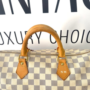 Borsa Speedy 35 Damier Azur Louis Vuitton