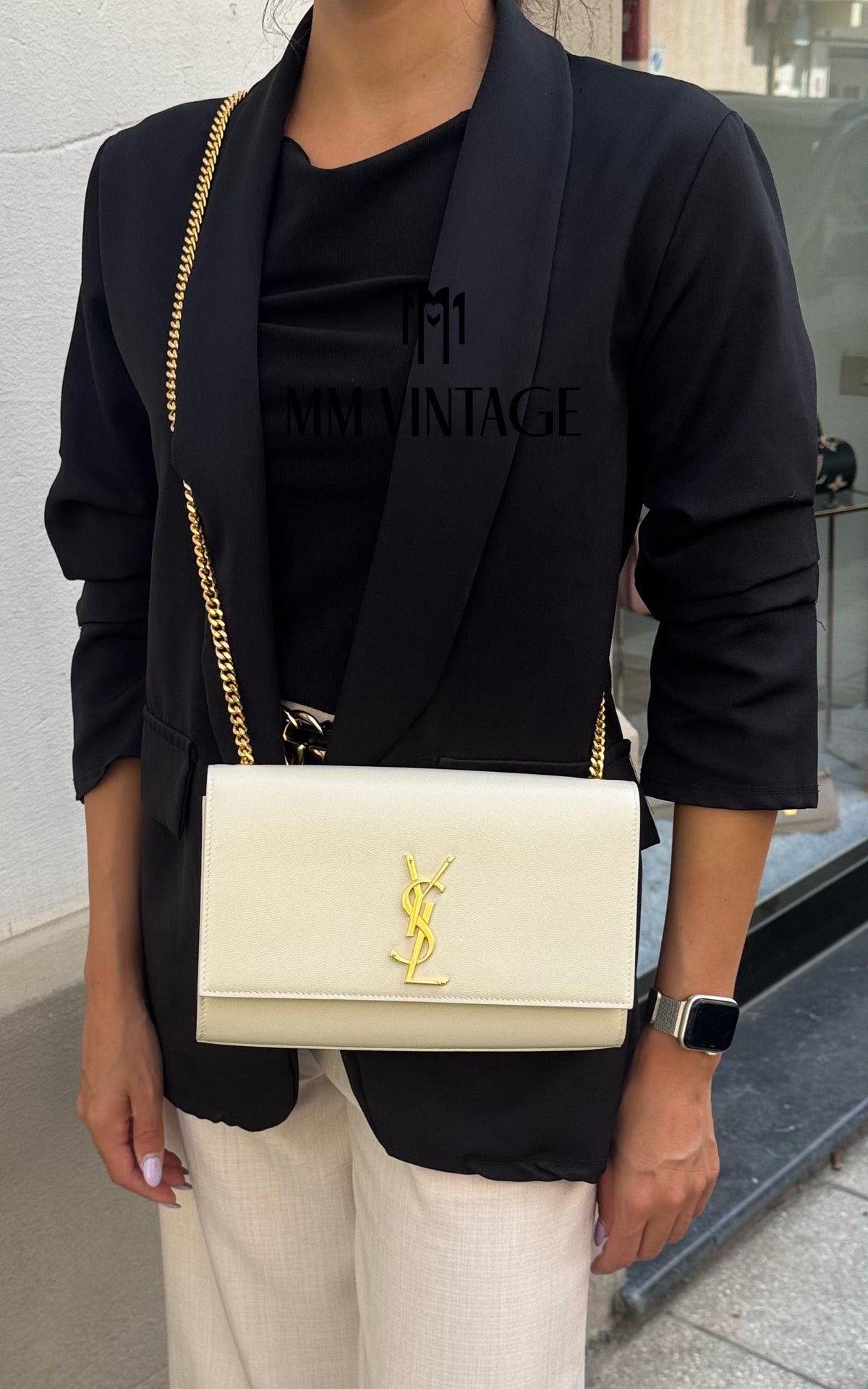 Borsa Kate Medium Saint Laurent