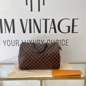 Borsa Speedy 35 Damier Ébène Louis Vuitton