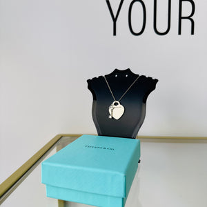 Girocollo cuore M con Chiave Tiffany