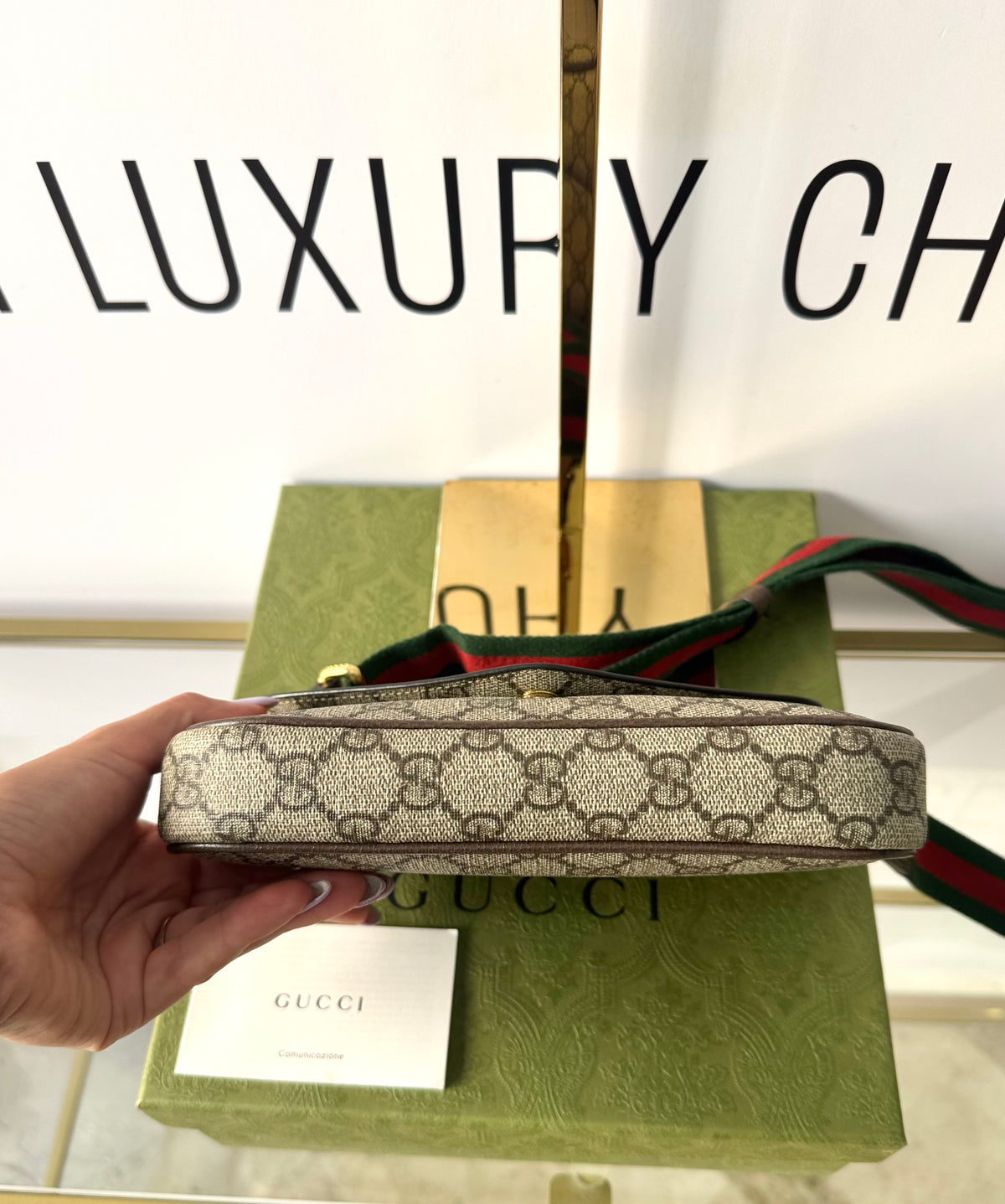 Pochette Ophidia GG Supreme Gucci