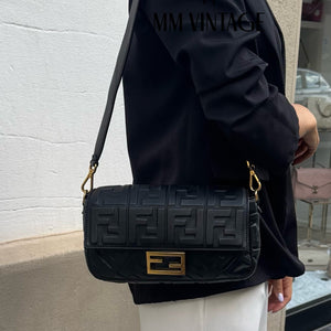 Borsa Baguette FF Fendi