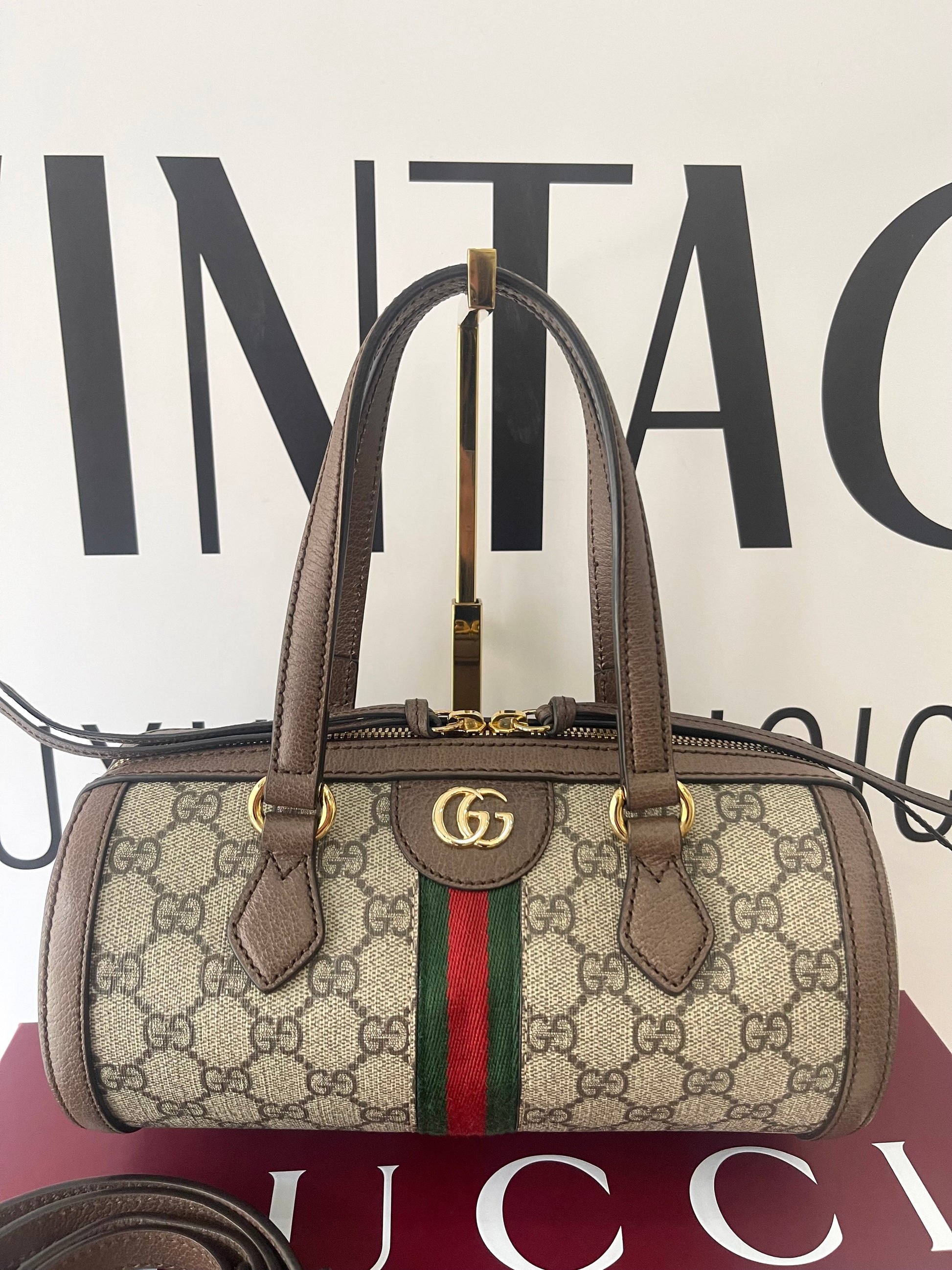 Borsa Ophidia Boston GG Supreme Gucci
