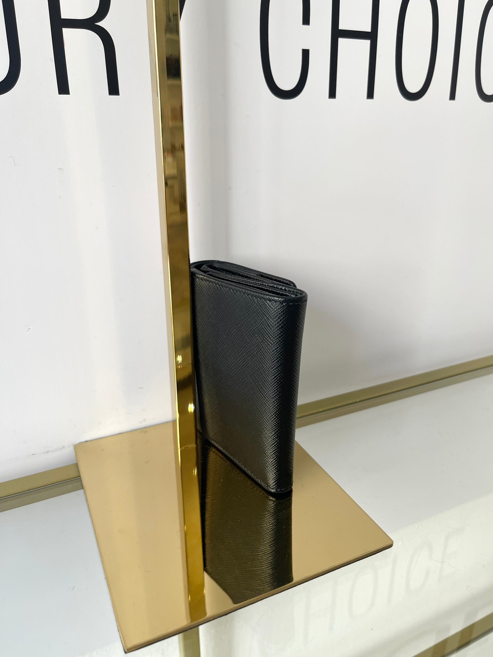 Portafoglio in Saffiano Prada