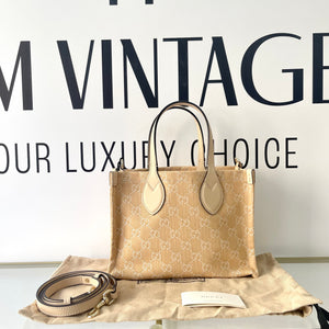 Borsa Shopping Ophidia in denim Gucci