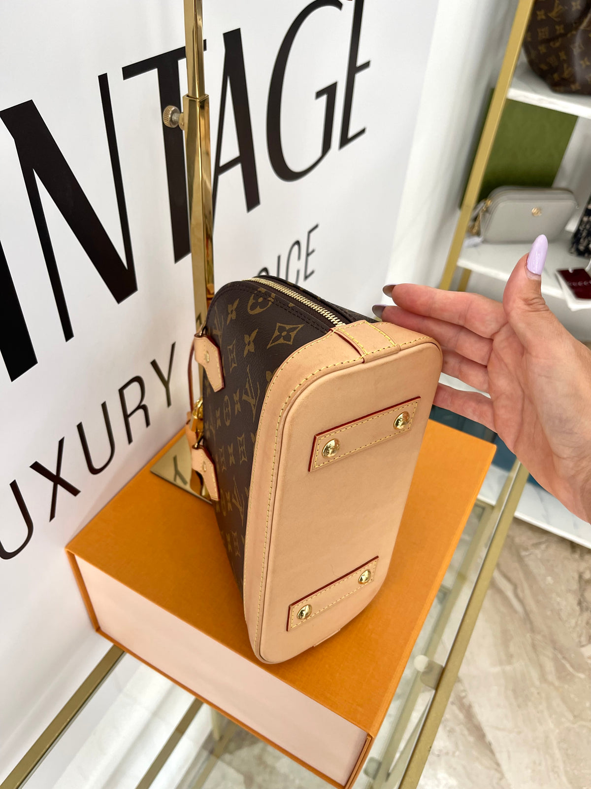 Borsa Alma BB Monogram Louis Vuitton