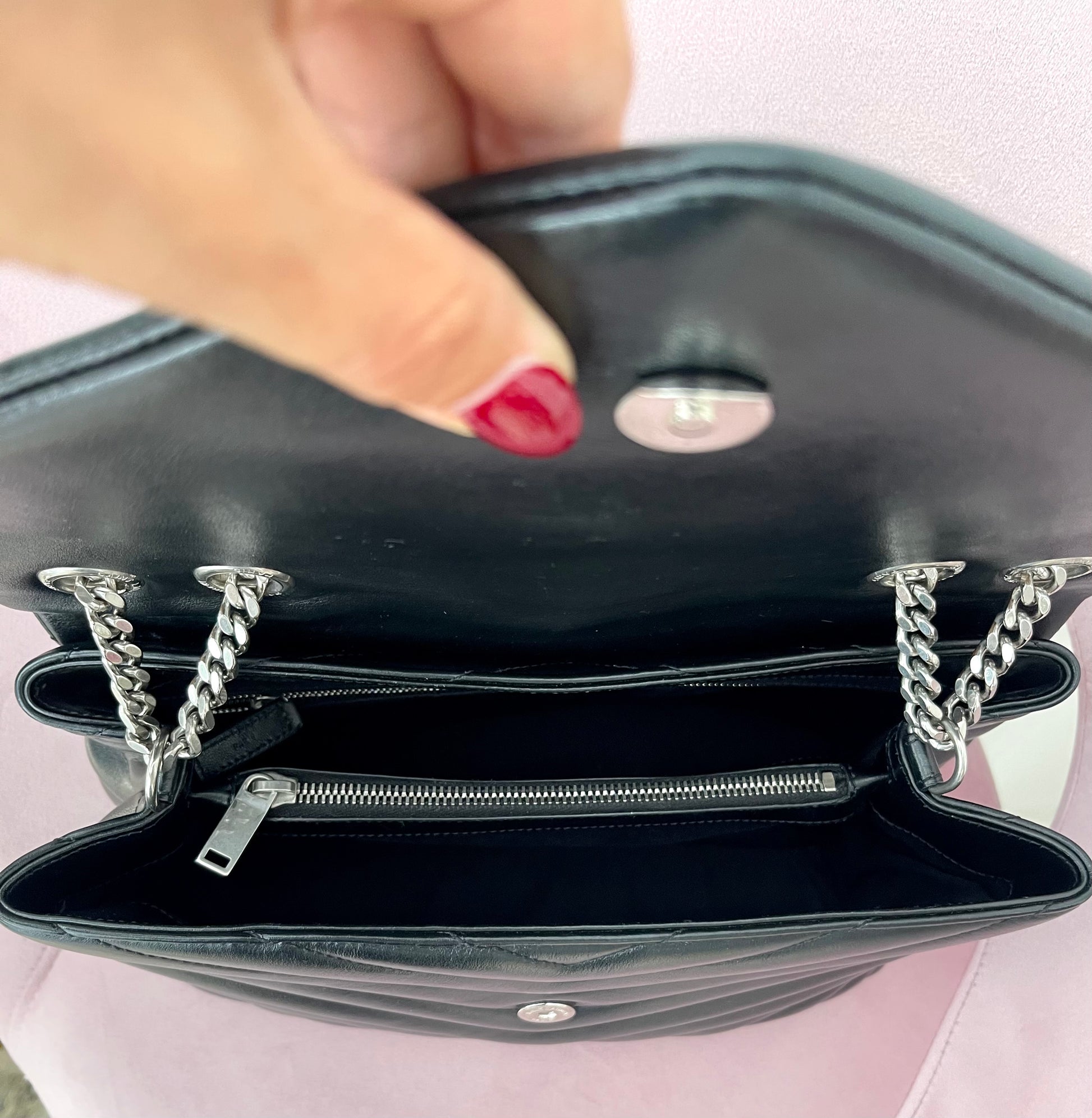 Borsa LouLou Medium Saint Laurent