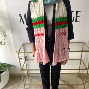Sciarpa Gucci x Adidas in lana