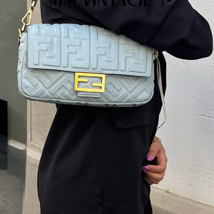 Borsa Baguette FF Fendi