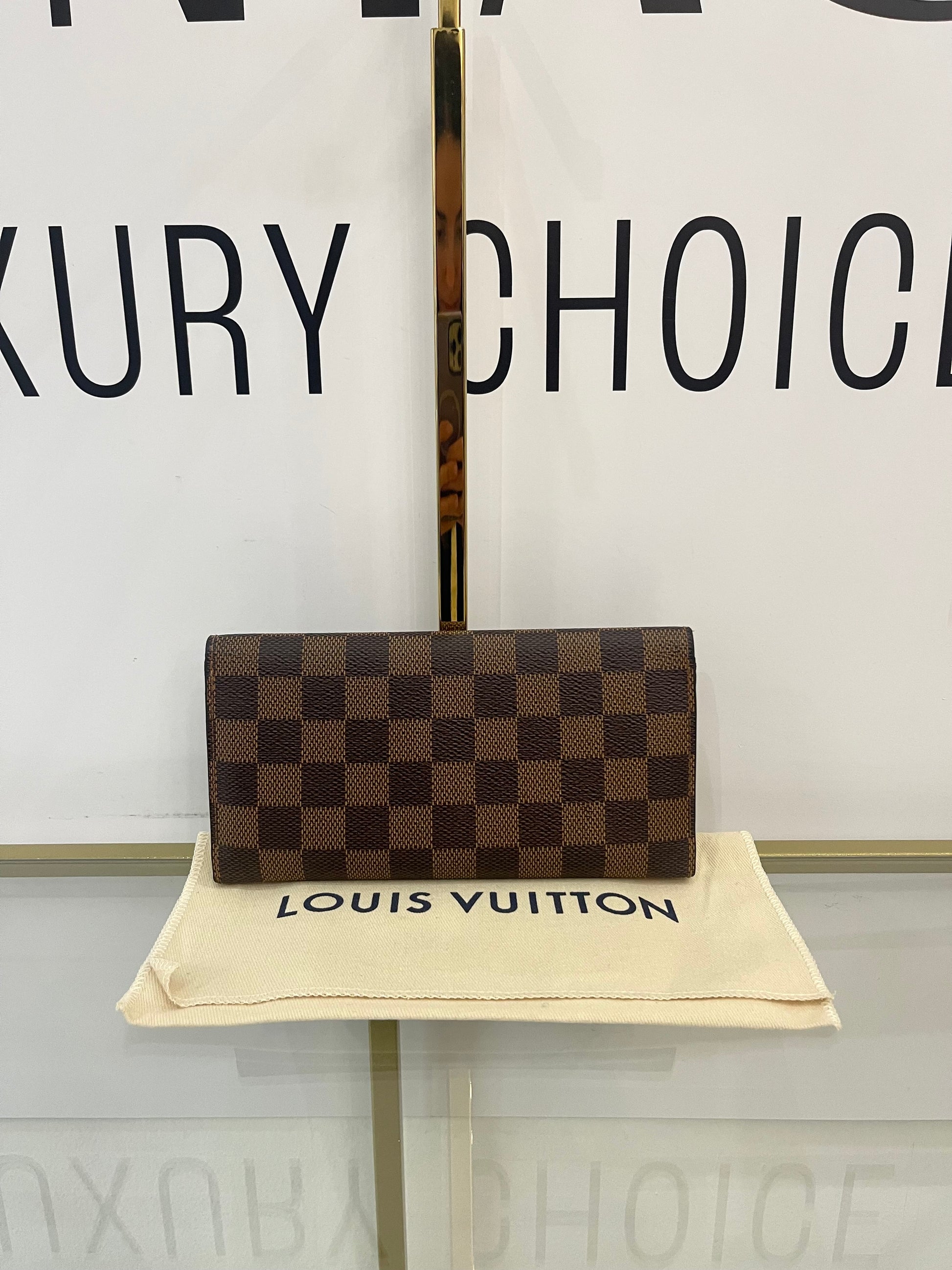Portafoglio Josephine Damier Ebéne Louis Vuitton