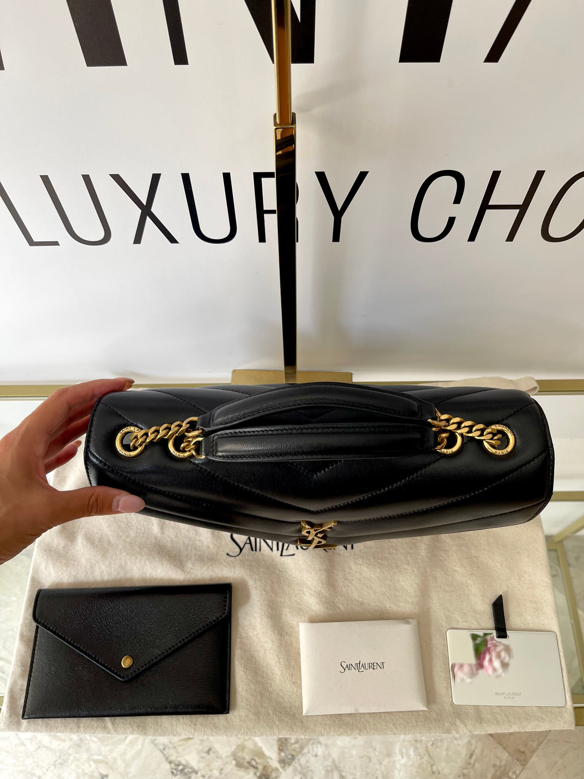 Borsa LouLou Medium Saint Laurent
