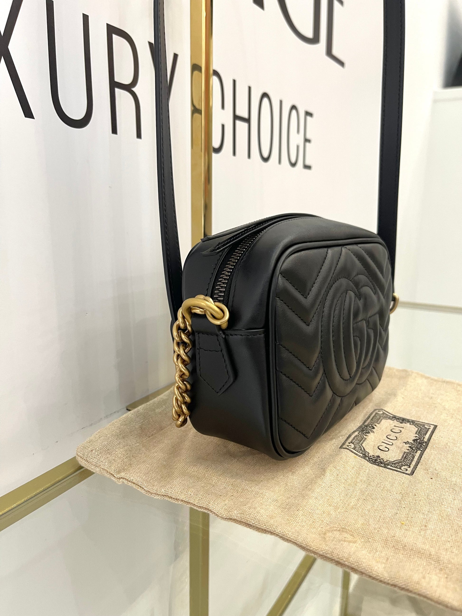 Borsa Mini Camera Bag GG Gucci