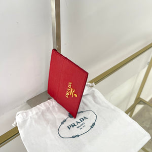 Portacarte in Saffiano Prada