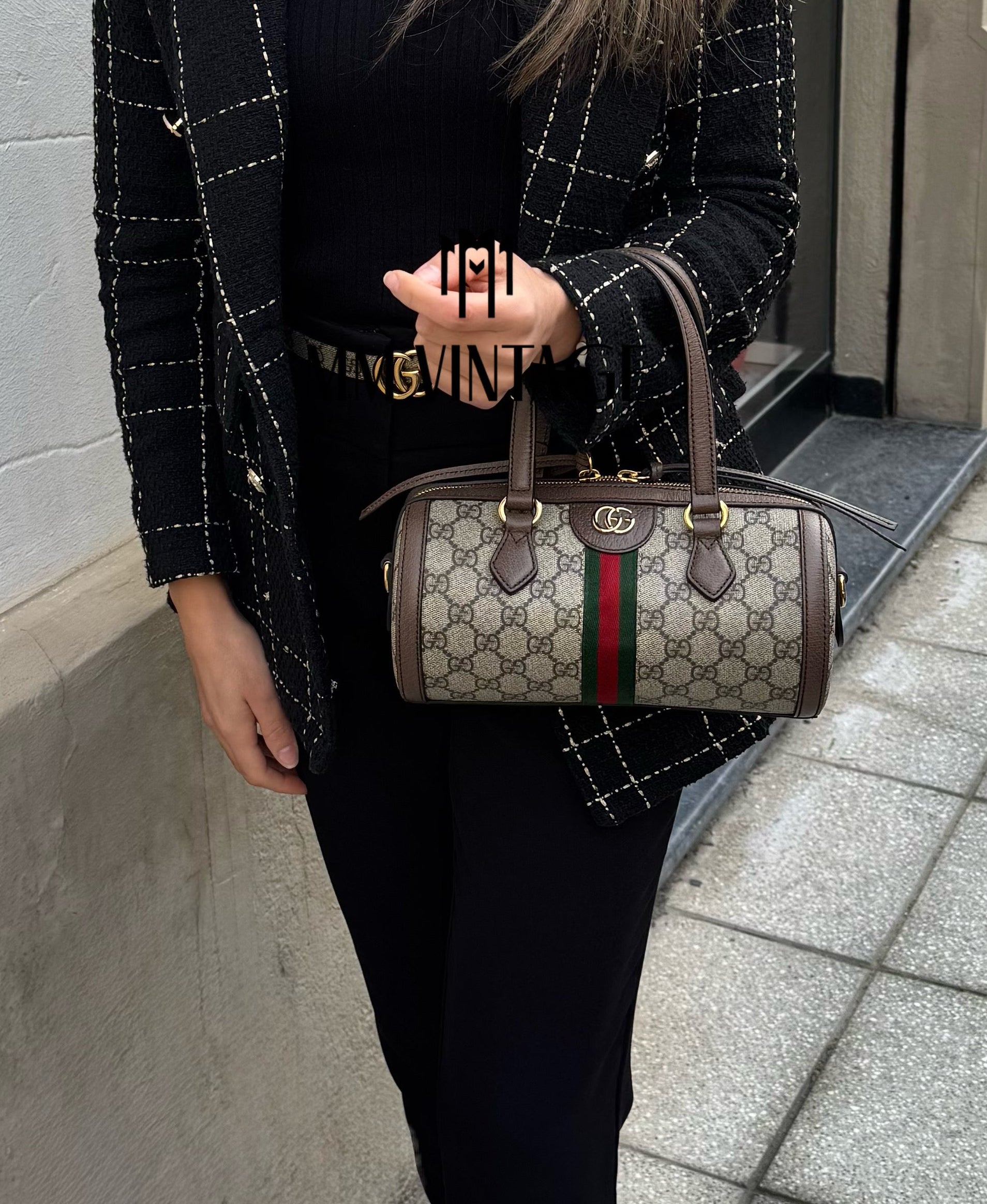 Borsa Ophidia Boston GG Supreme Gucci