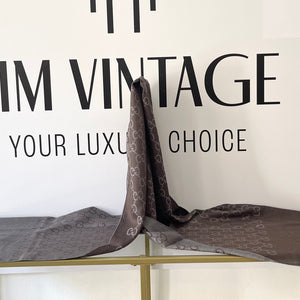 Stola GG in Lana e Seta reversibile Gucci