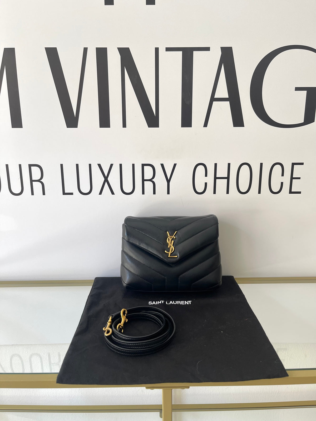 Borsa LouLou Toy hw oro Saint Laurent