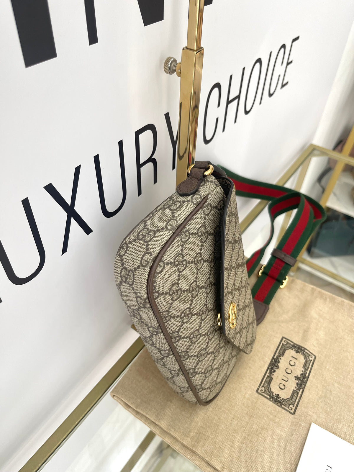 Pochette Ophidia GG Supreme Gucci