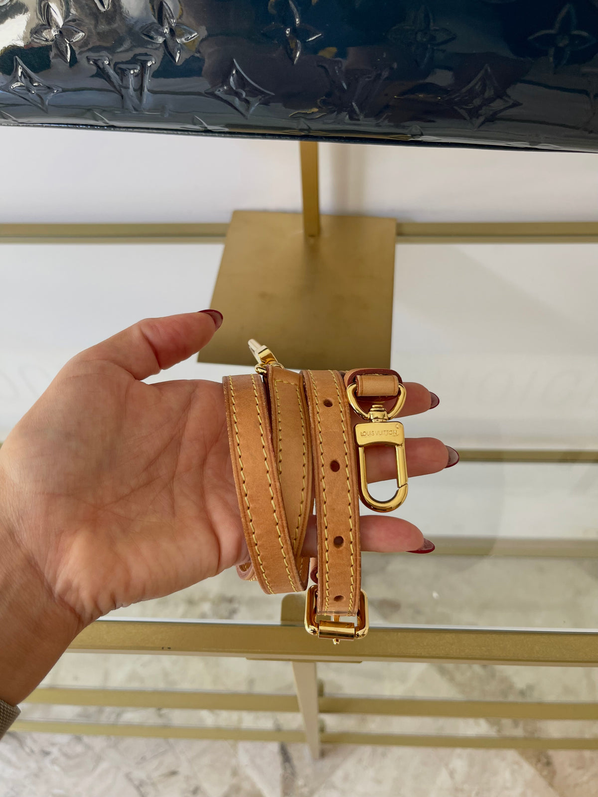 Borsa Bréa MM Monogram Vernis Louis Vuitton