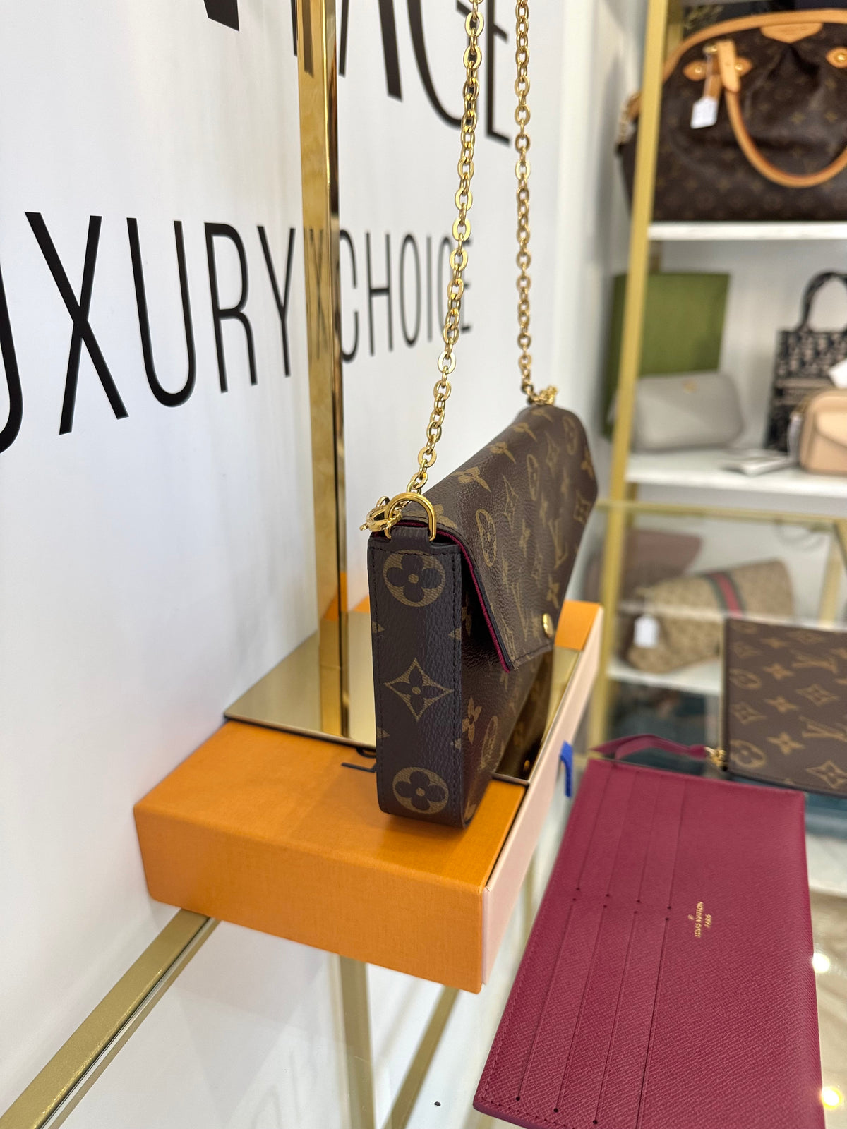 Pochette Félicie Monogram Louis Vuitton