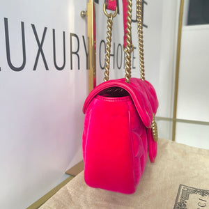 Borsa Marmont 26 Velvet GG Torchon Gucci