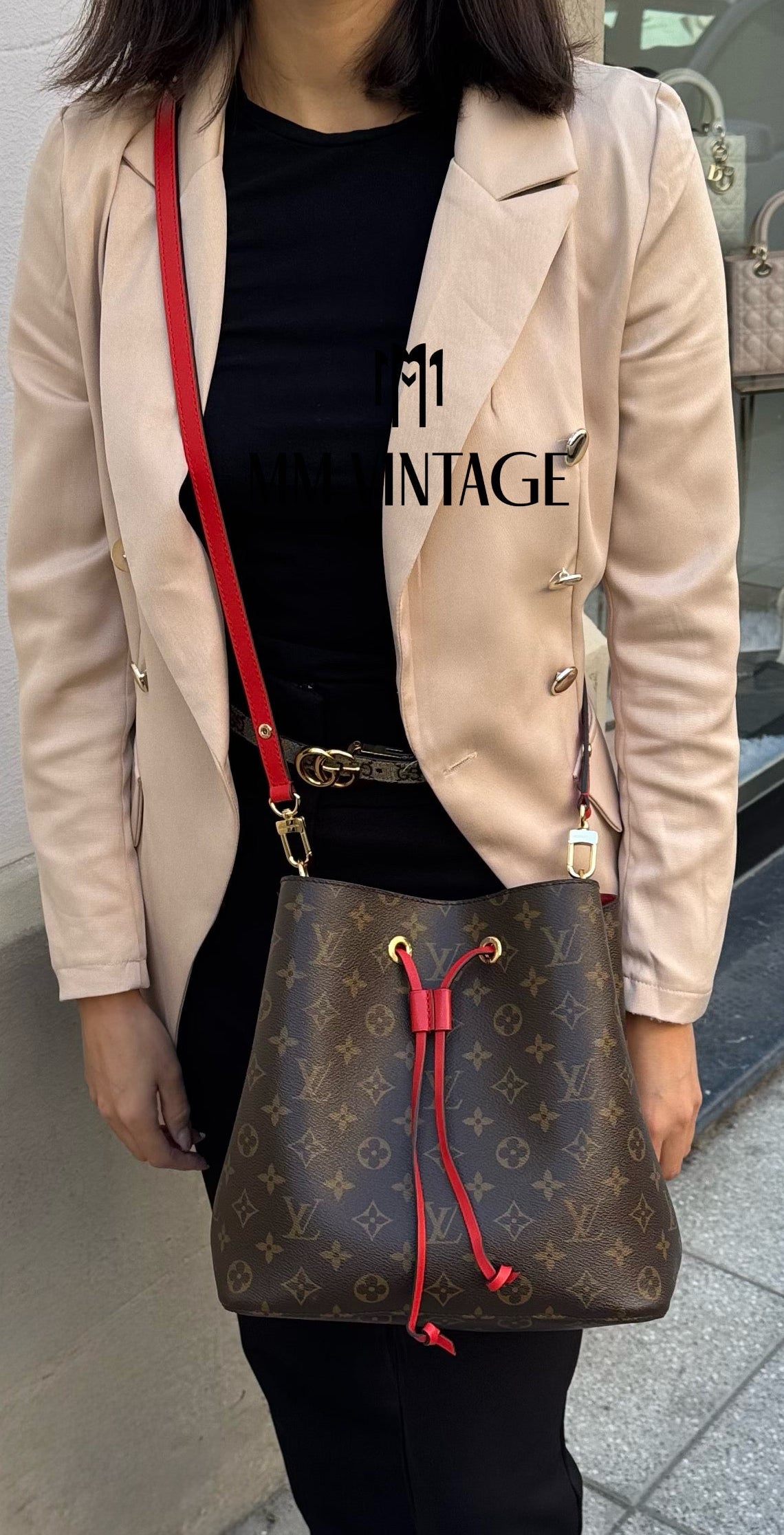 Borsa NéoNoé MM Monogram Louis Vuitton