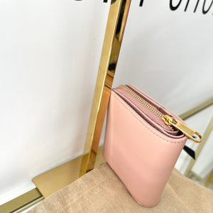 Portafoglio con logo Gucci rosa chiaro
