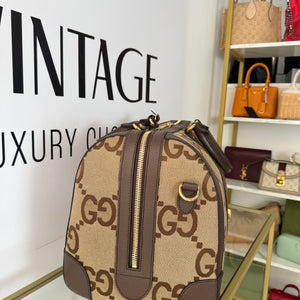 Borsone Savoy GG Jumbo Gucci