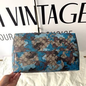 Borsa Shopping Camouflage GG Supreme Gucci