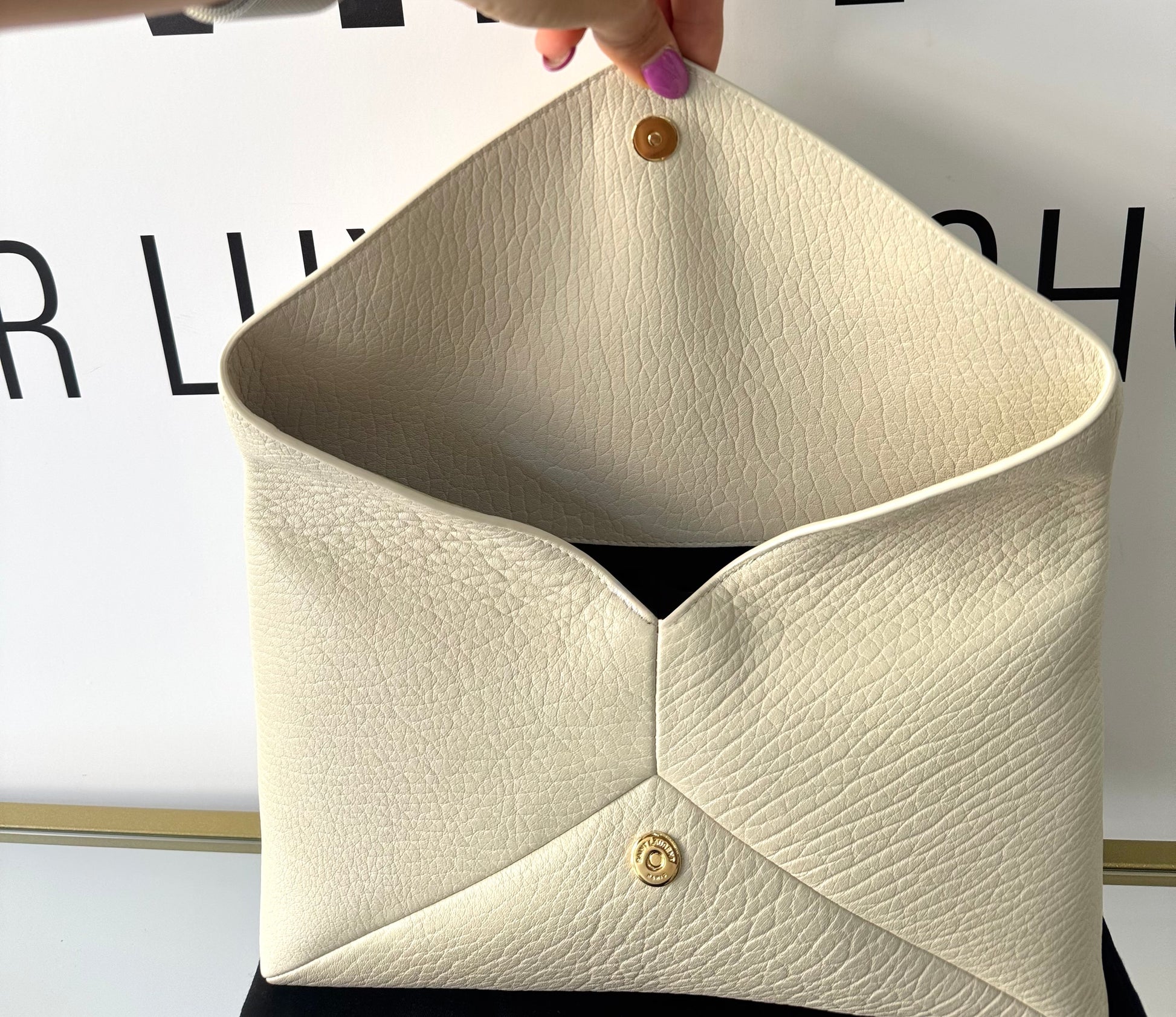 Pochette Envelope Cassandre Saint Laurent
