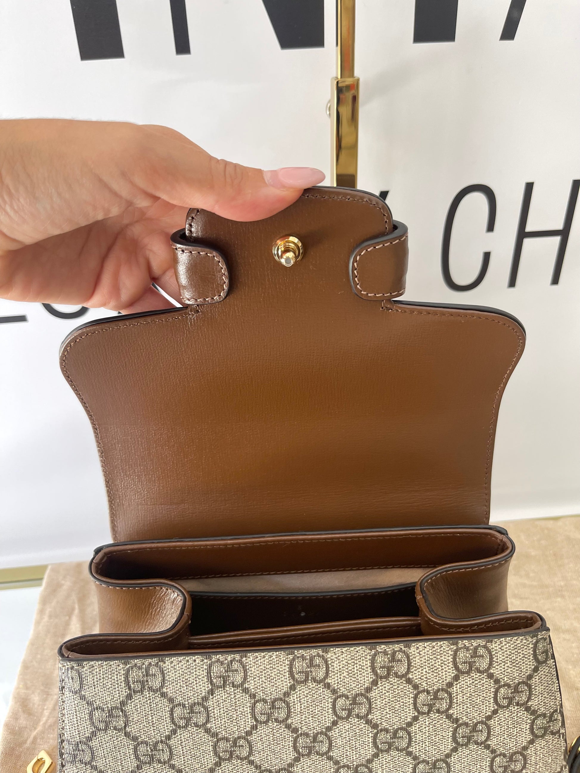 Borsa Horsebit 1955 GG Supreme Gucci