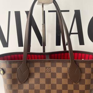 Borsa Neverfull PM Damier Ébène Louis Vuitton