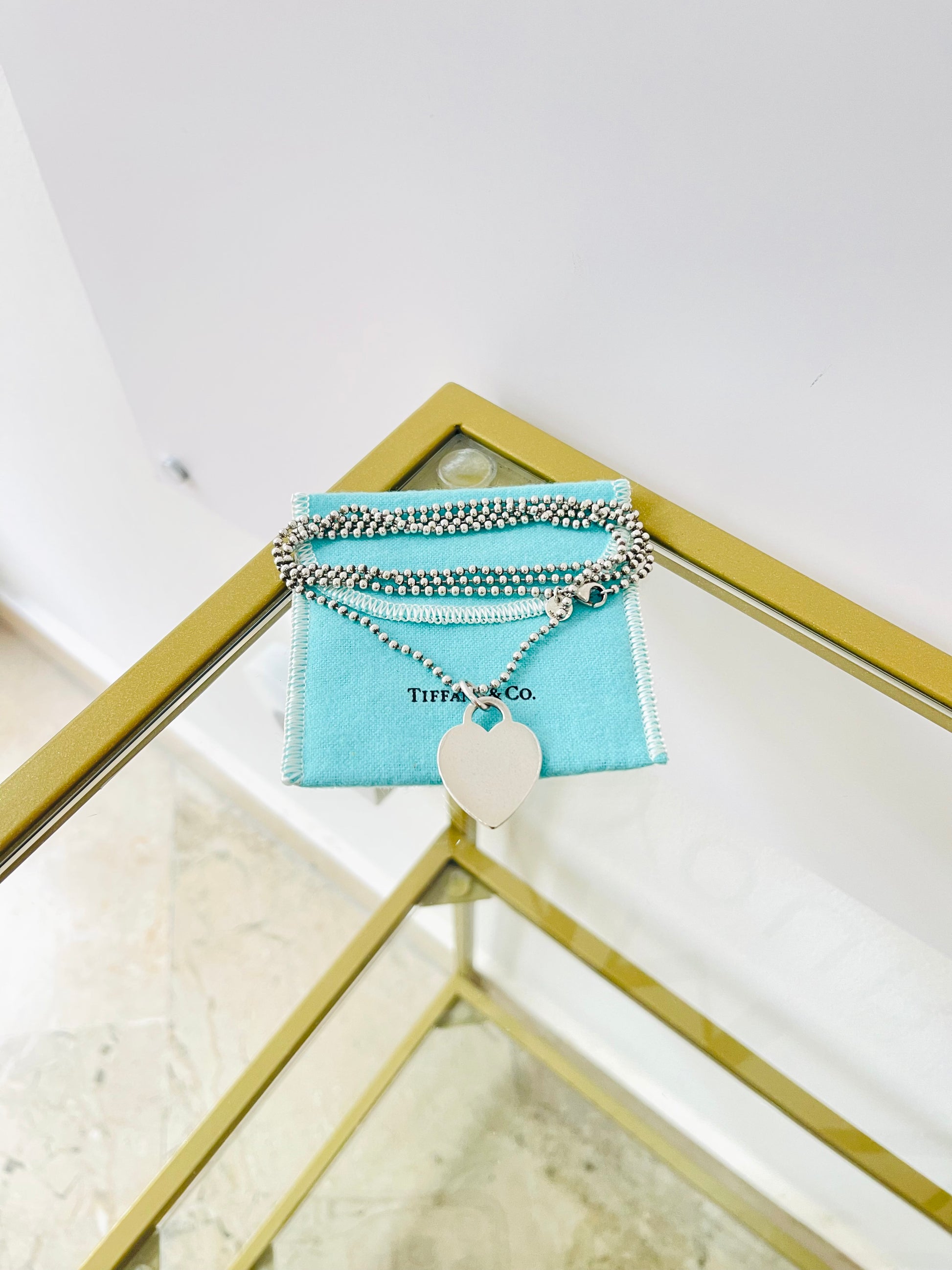 Collana a pallini Cuore L Tiffany