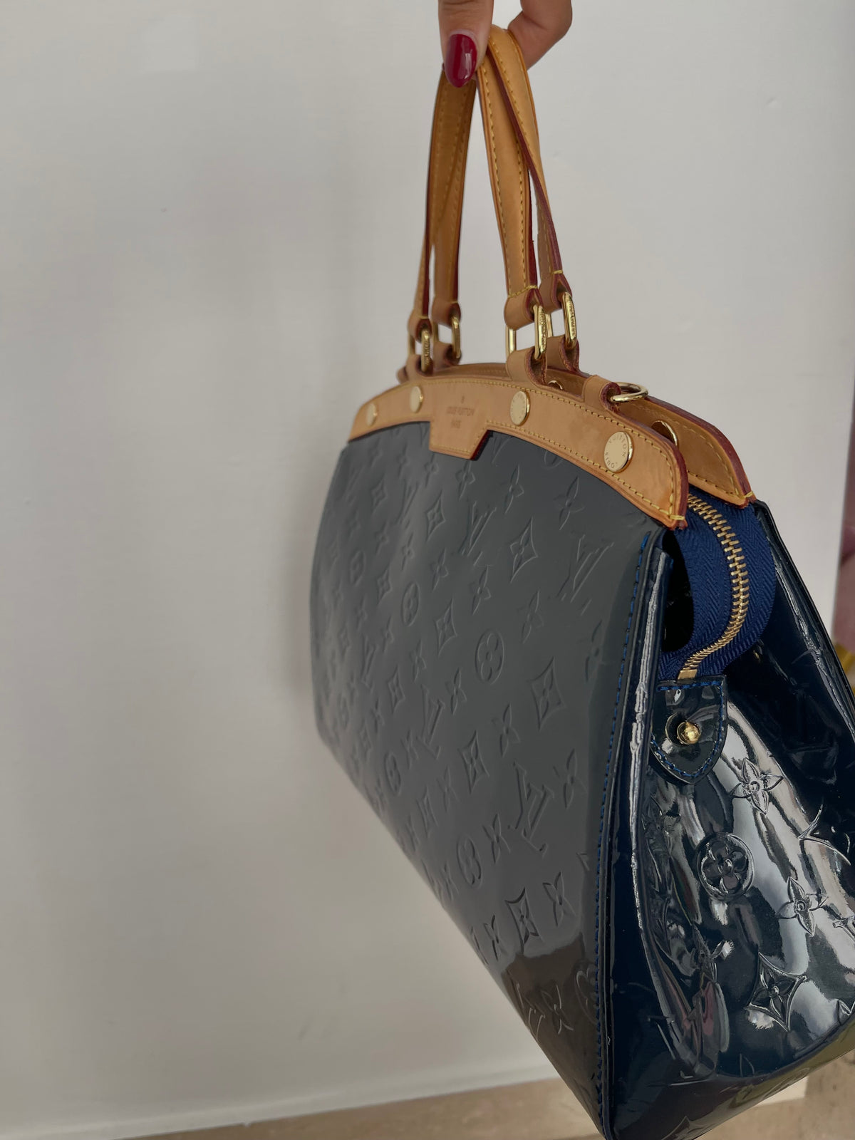 Borsa Bréa MM Monogram Vernis Louis Vuitton