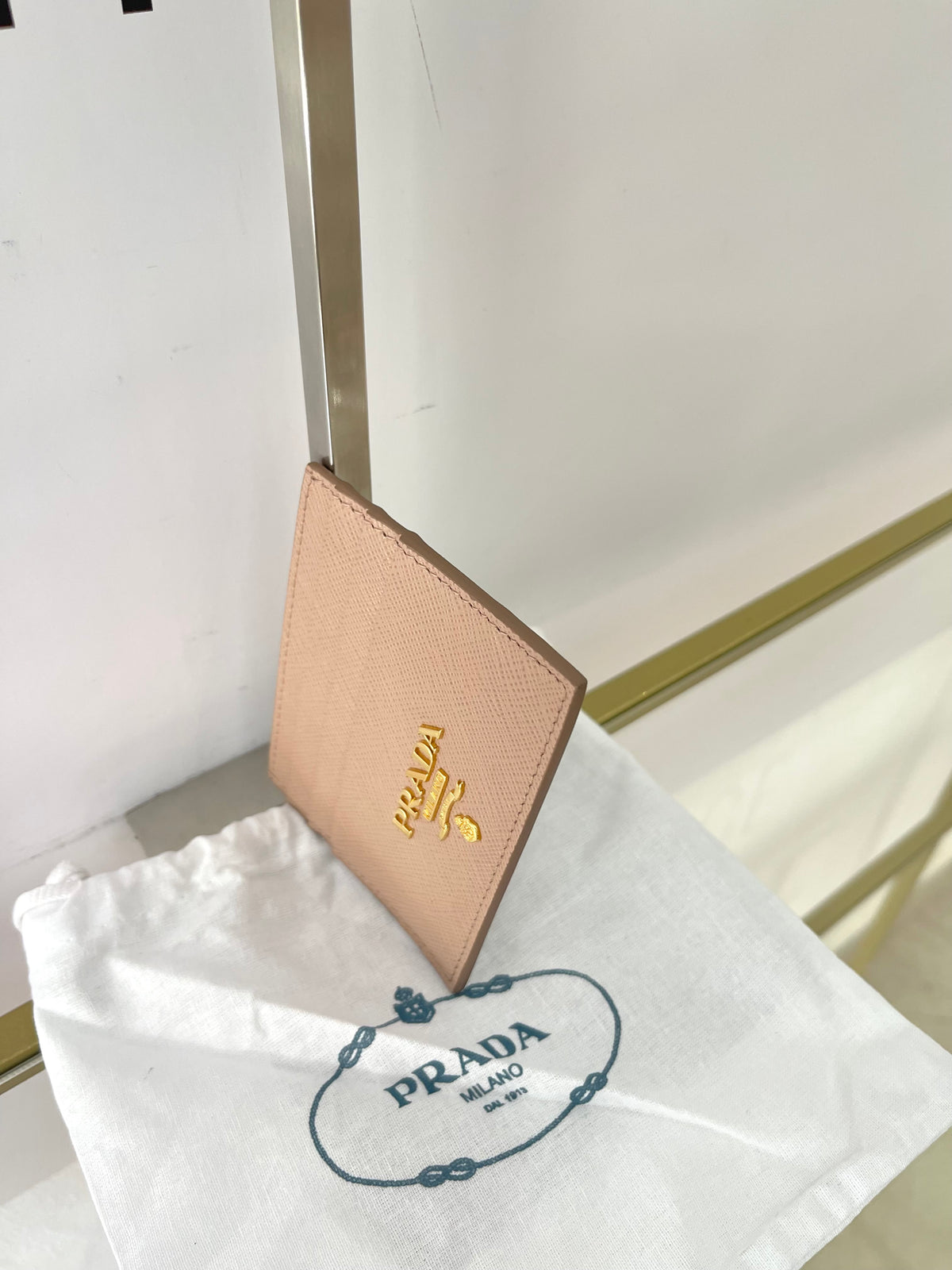 Portacarte in Saffiano Prada