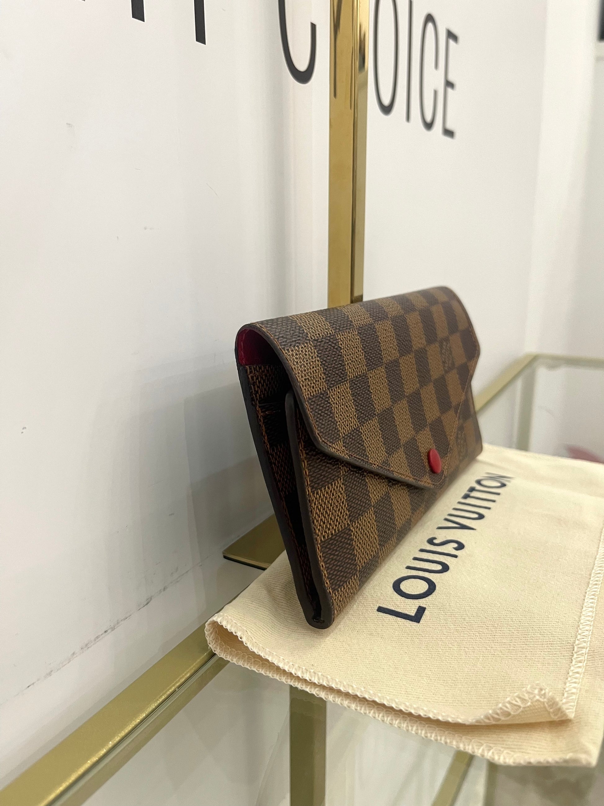 Portafoglio Josephine Damier Ebéne Louis Vuitton