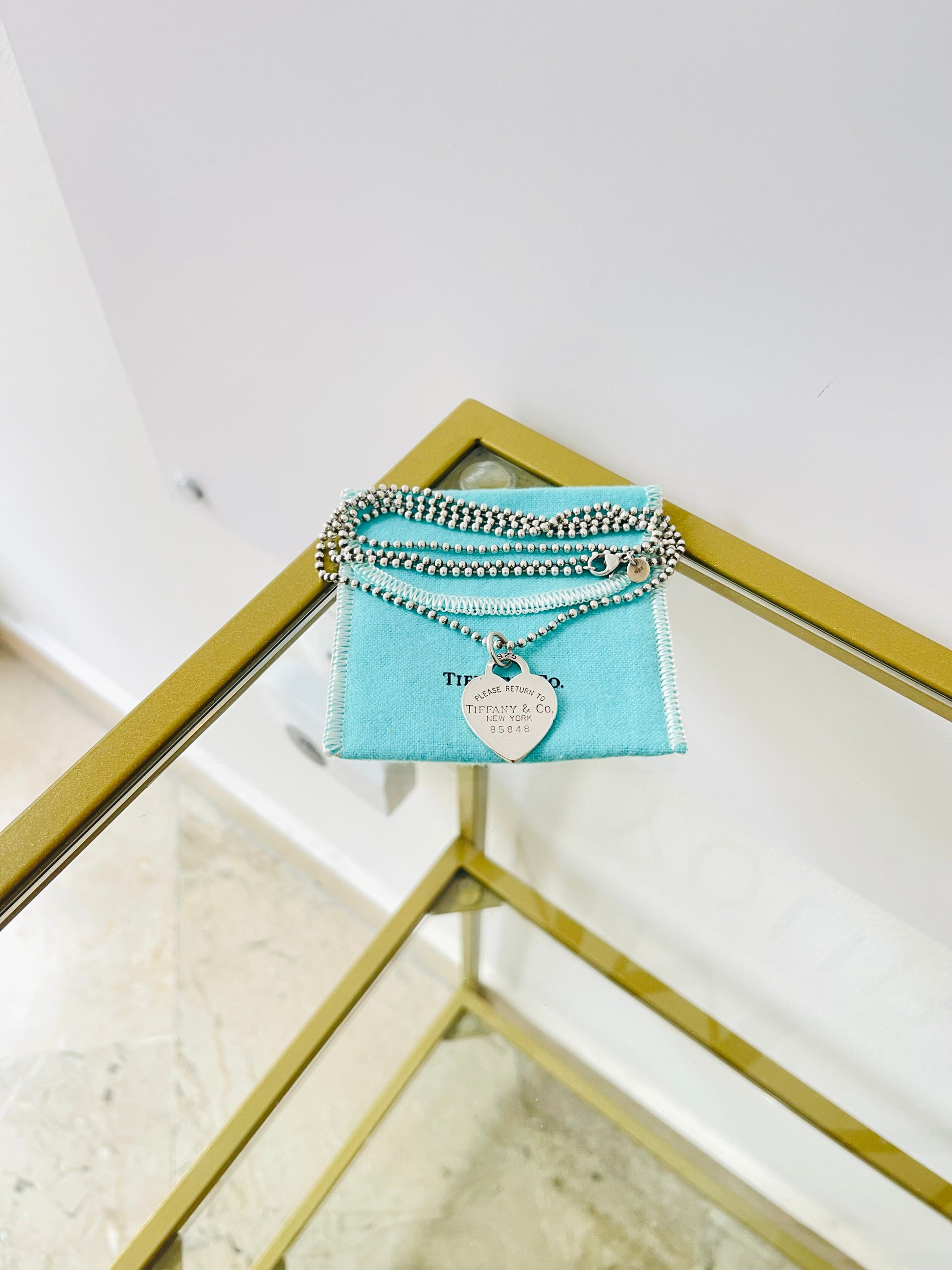 Collana a pallini Cuore L Tiffany