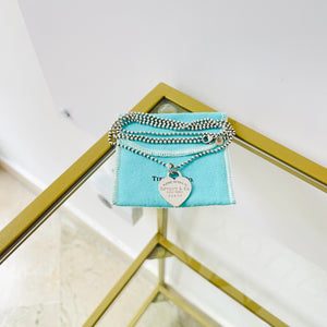 Collana a pallini Cuore L Tiffany