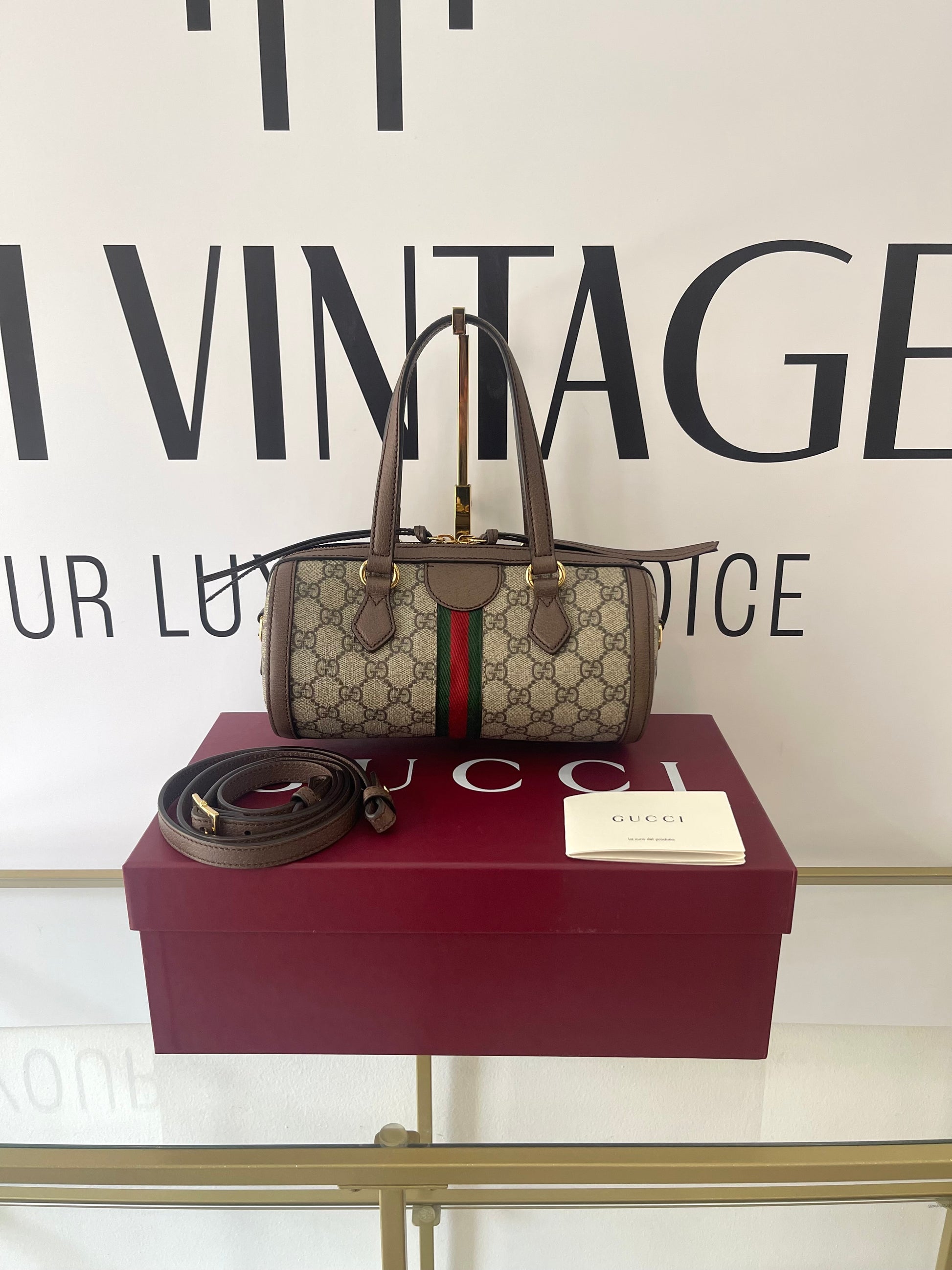 Borsa Ophidia Boston GG Supreme Gucci