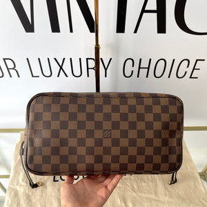 Borsa Neverfull MM Damier Ebène Louis Vuitton
