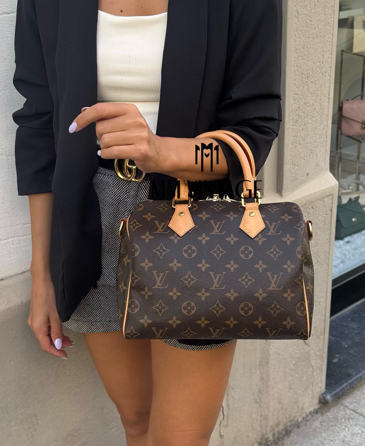 Borsa Speedy Bandoulière 25 Monogram Louis Vuitton