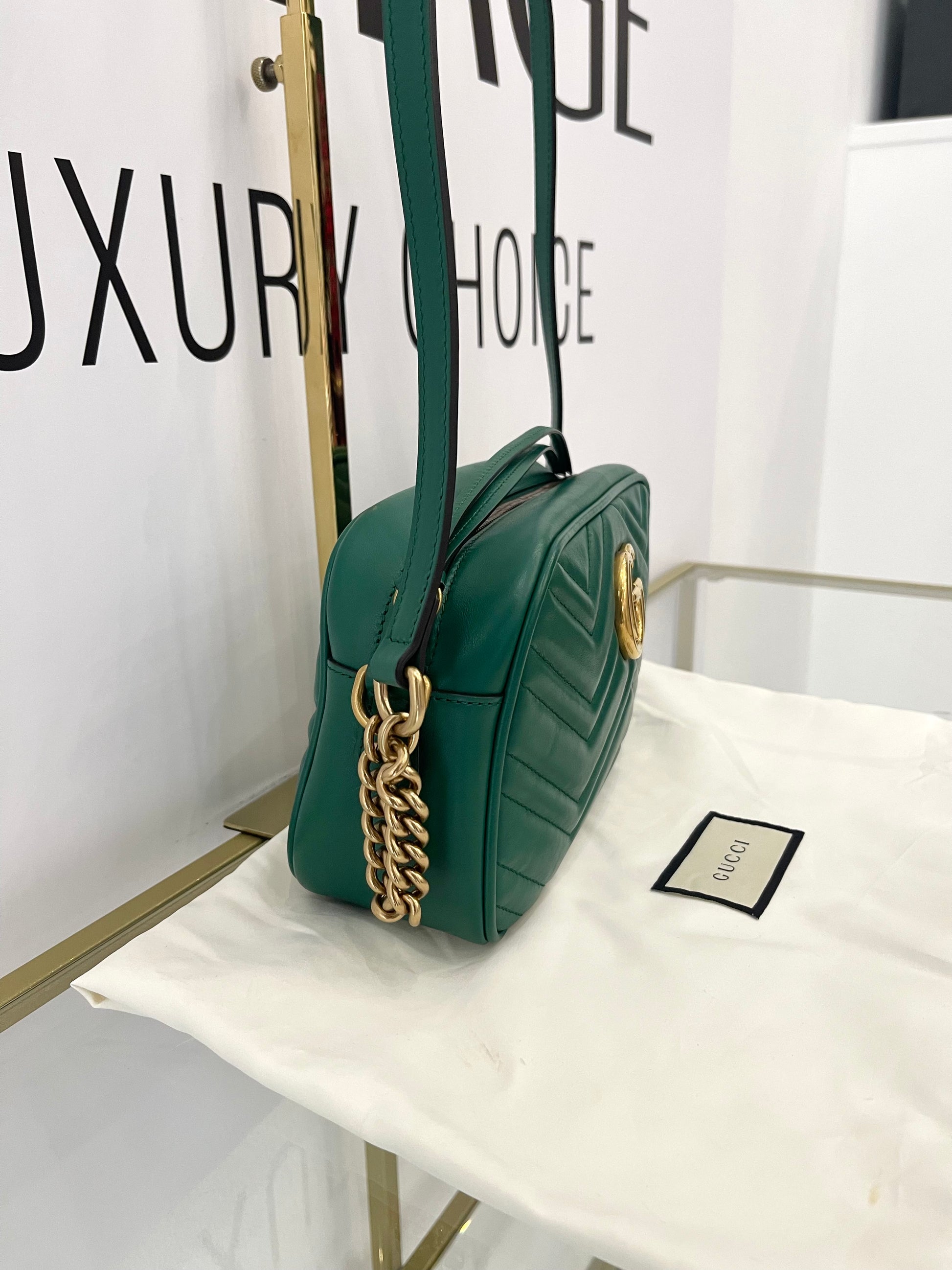 Borsa Camera Bag GG Marmont Matelassé Gucci