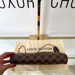 Borsa Eva Damier Ebène Louis Vuitton