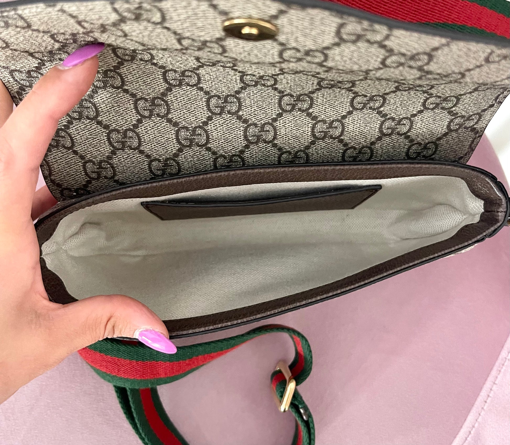 Pochette Ophidia GG Supreme Gucci