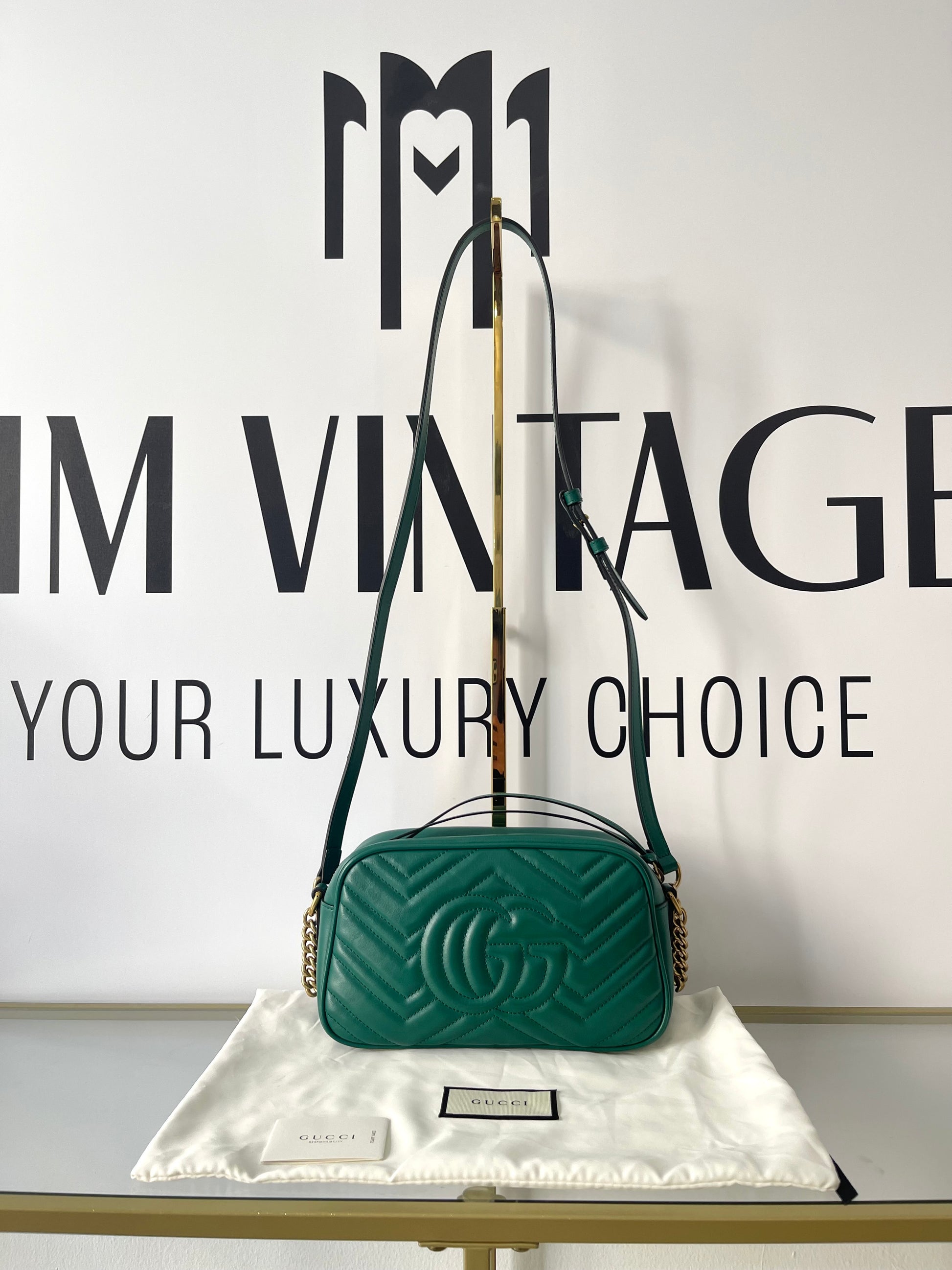 Borsa Camera Bag GG Marmont Matelassé Gucci