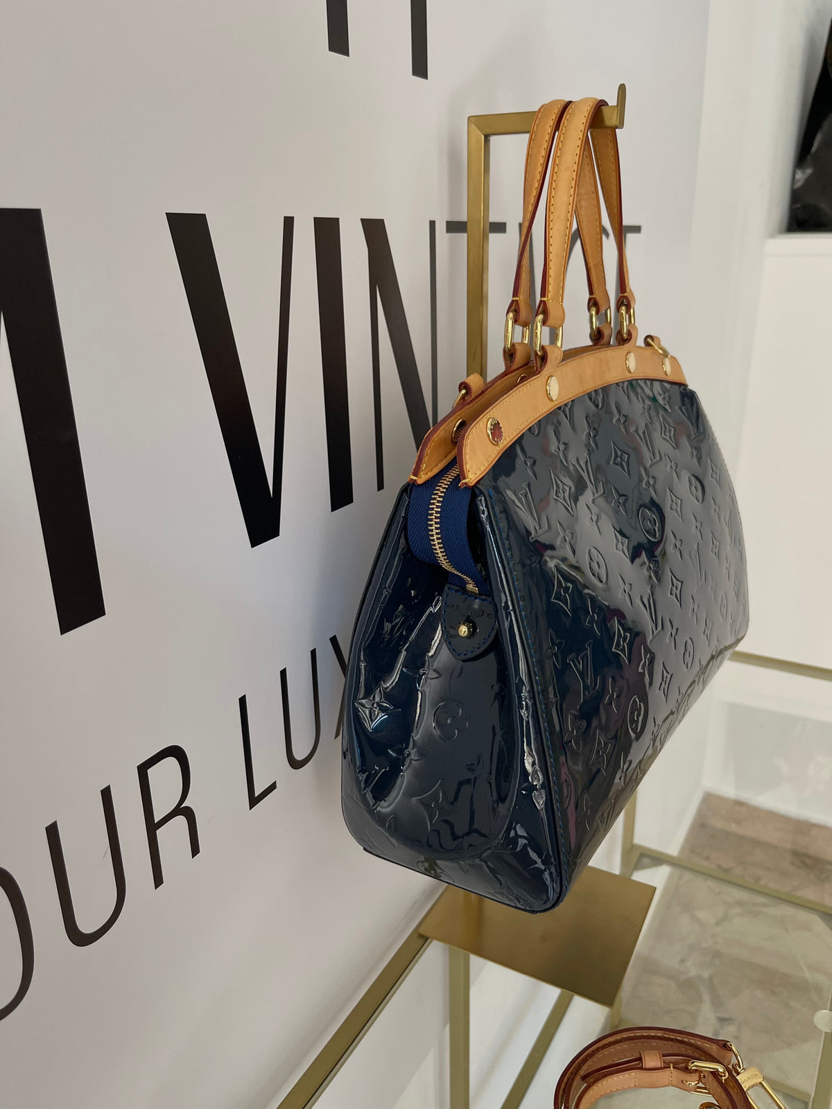 Borsa Bréa MM Monogram Vernis Louis Vuitton