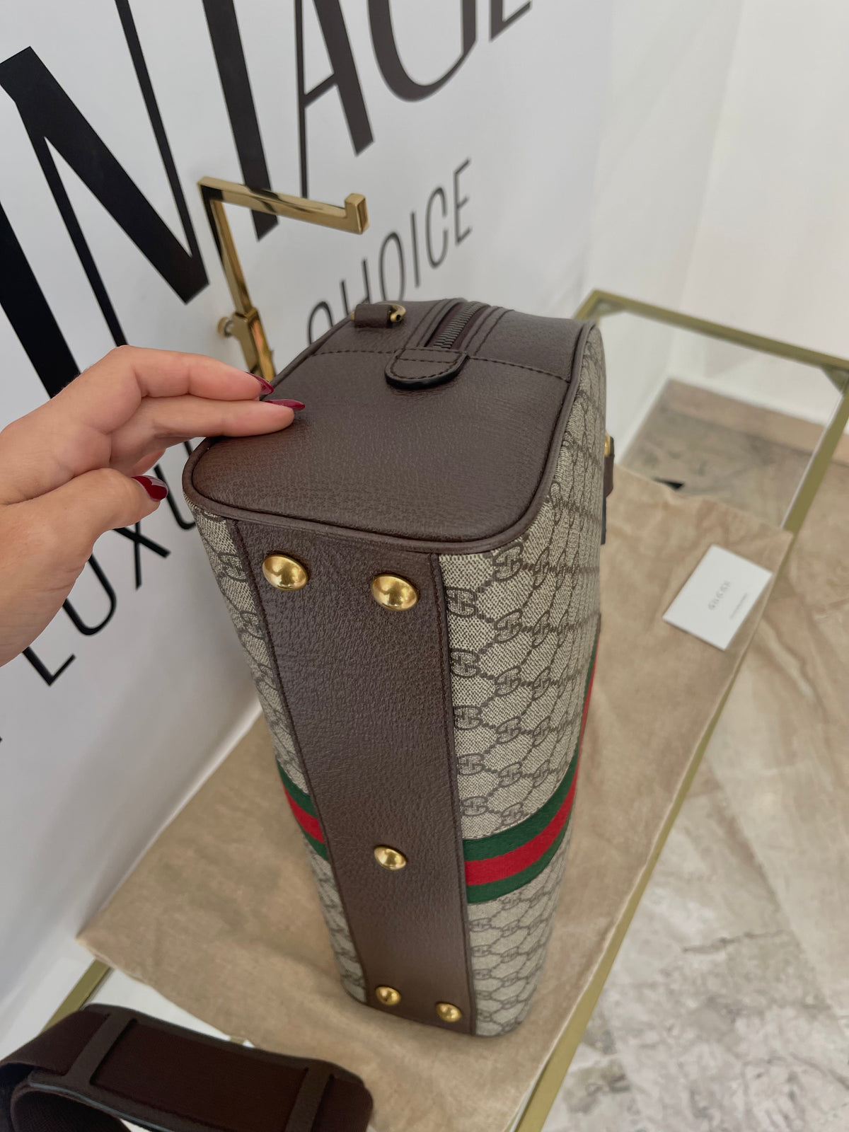 Bauletto Ophidia GG Supreme Gucci