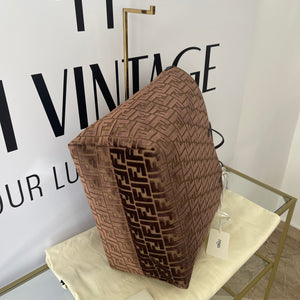 Borsa Zucca Roll reversibile Large Fendi