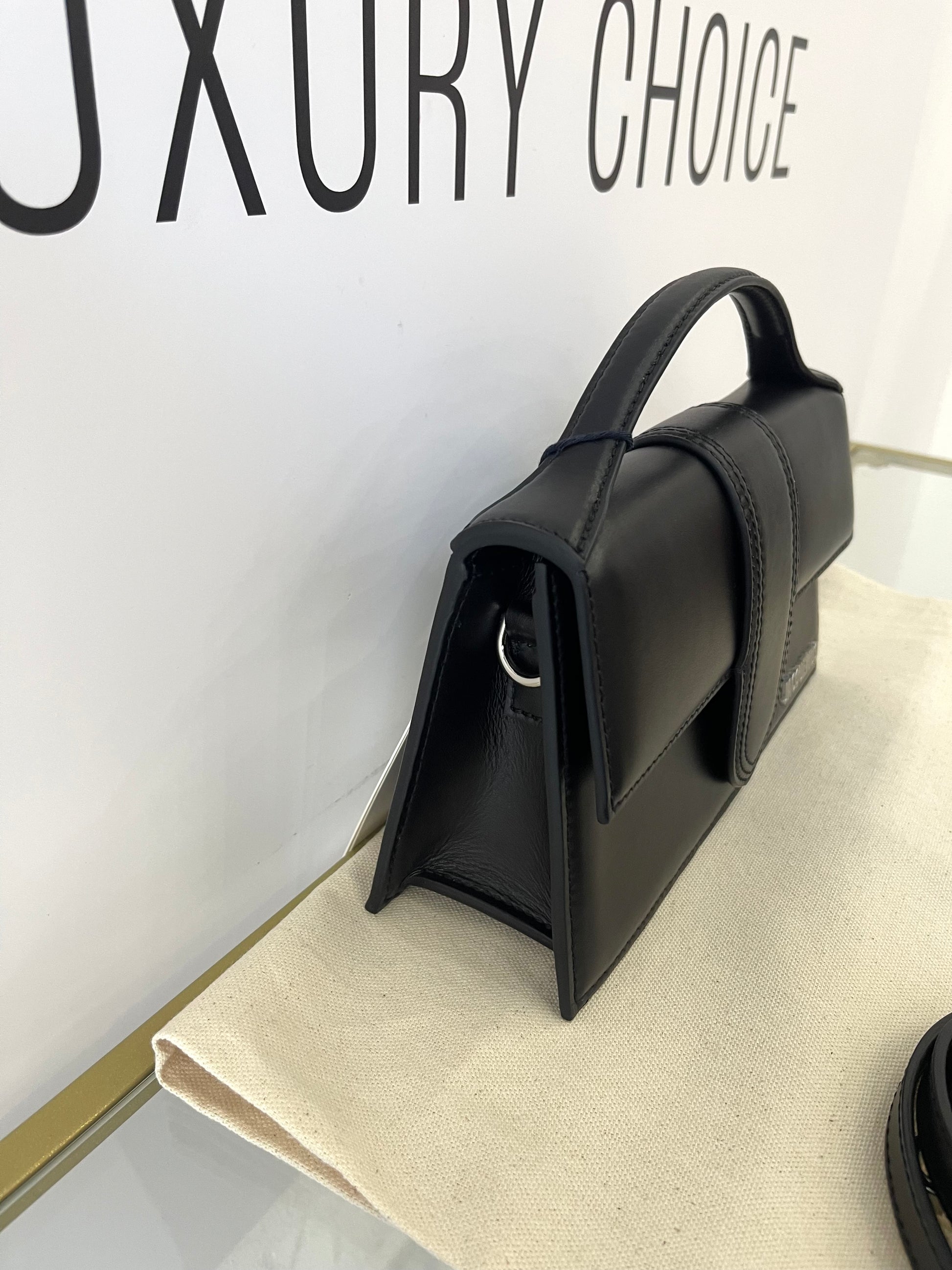 Borsa Le Grand Bambino black hw argento Jacquemus