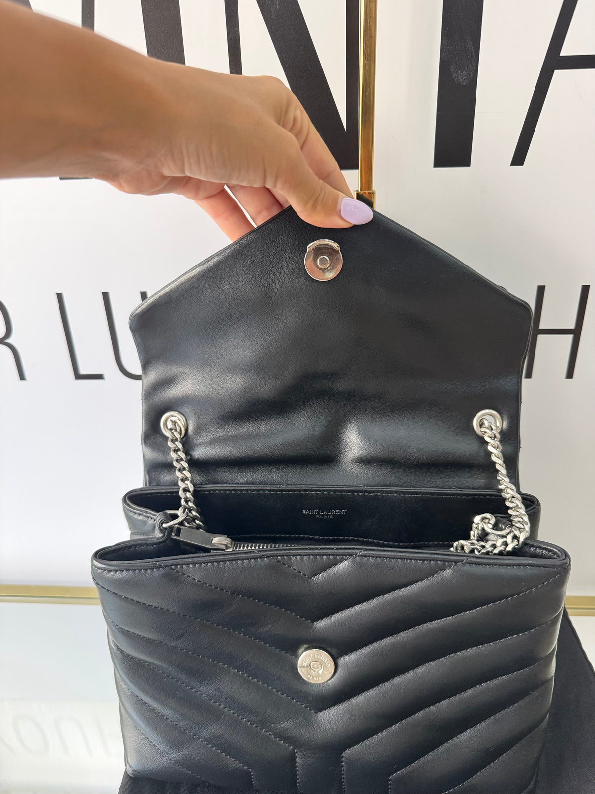 Borsa LouLou Small Saint Laurent