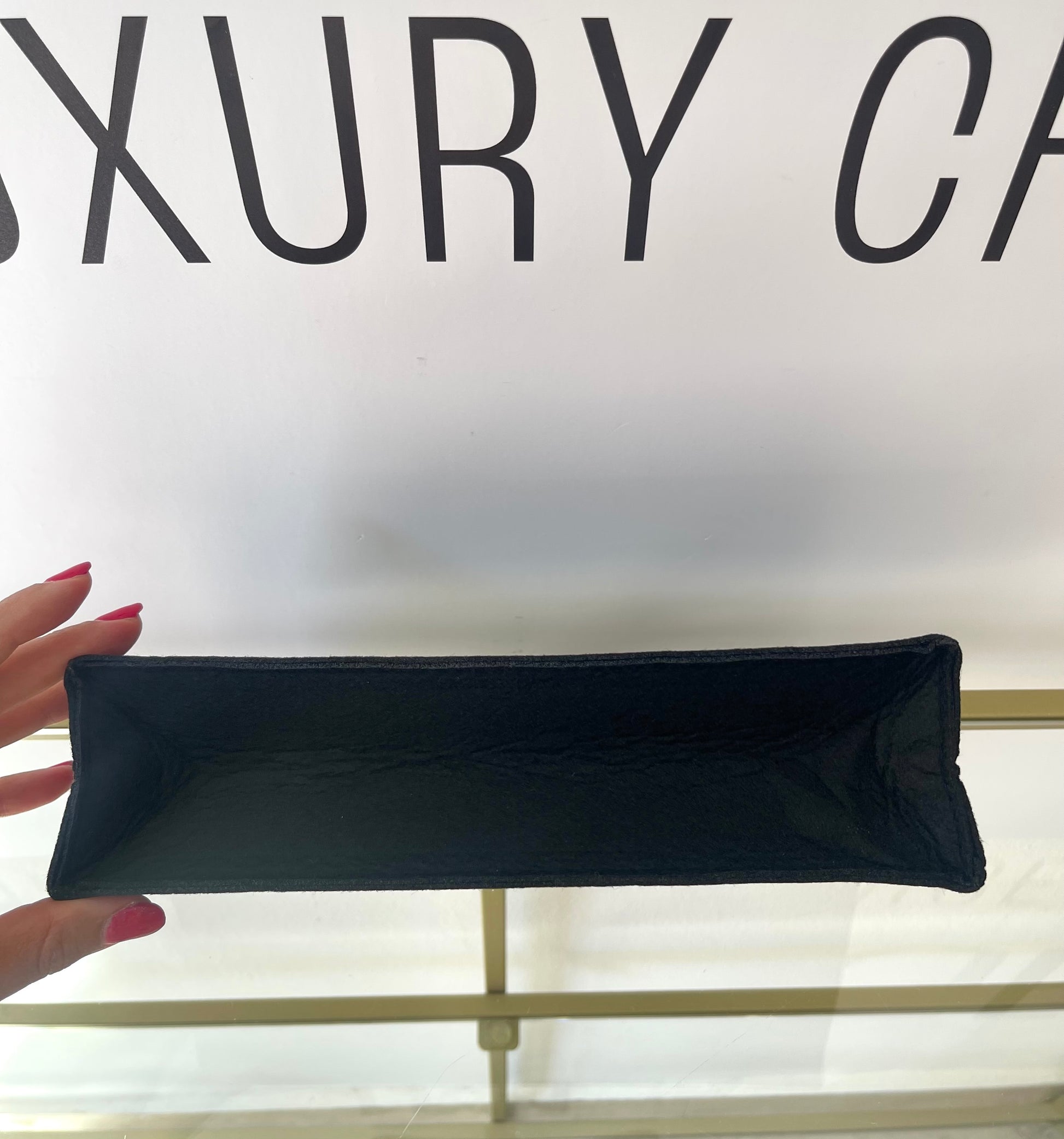 Organizer per borse nero